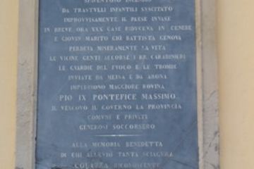 Angoli e Vie del Paese - Epigrafe